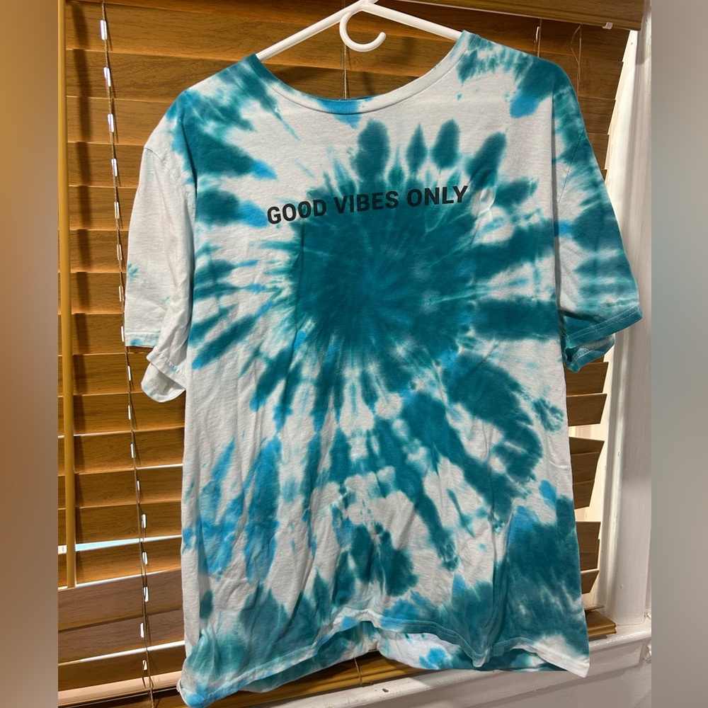 Tie-dye t-shirt Good Vibes Only